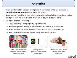 Anchoring
